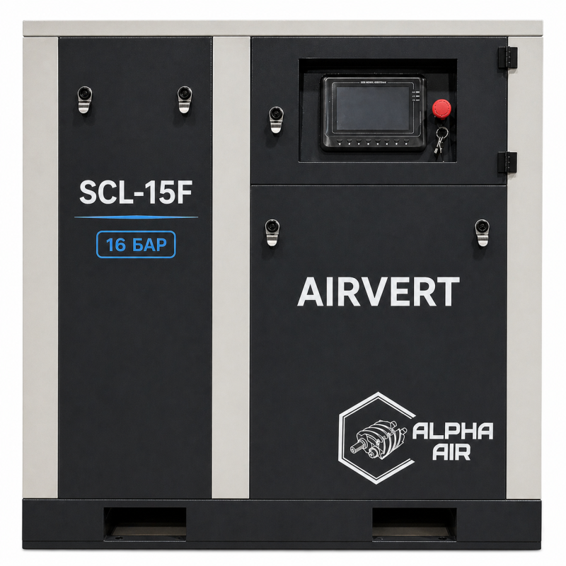 SCL 15F — гвинтовий компресор 15 кВт (16 бар)