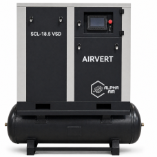 SCL 18.5 VSD на ресивері 500 л — гвинтовий компресор 18.5 кВт