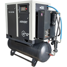 SCL 18.5 VSD на ресивері 500 л з осушувачем і фільтрами — компресорна станція 18.5 кВт