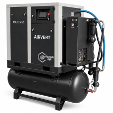 SCL 22 VSD на ресивері 500 л з осушувачем і фільтрами — компресорна станція 22 кВт