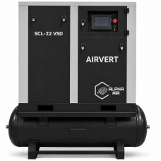 SCL 22 VSD на ресивері 500 л — гвинтовий компресор 22 кВт