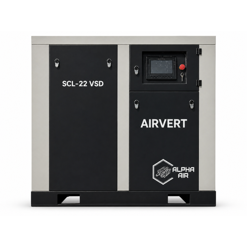 SCL 22 VSD — гвинтовий компресор 22 кВт (8–10 бар)