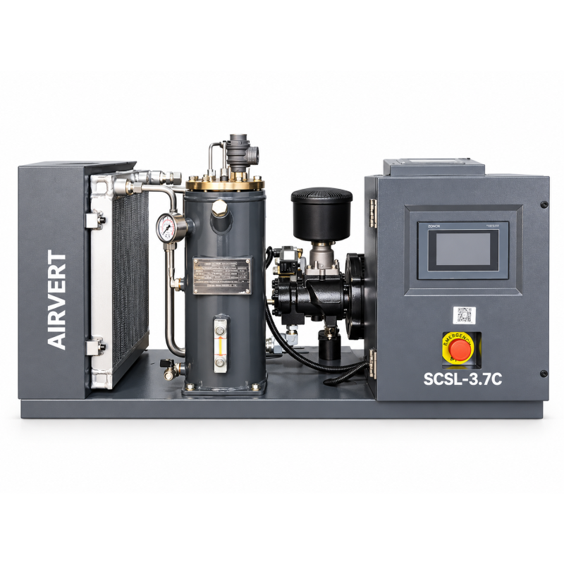 Гвинтовий компресорний модуль SCSL-5.5C VSD, 5,5 кВт, без ресивера
