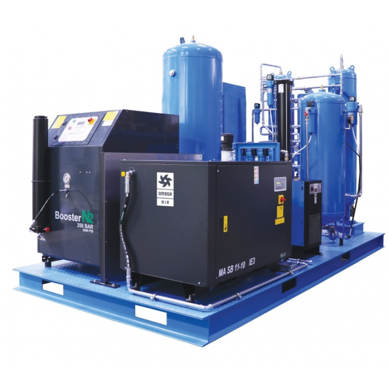 Азотна станція NGEN-LASER від Omega Air для лазерного різання металу