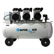 Безшумний поршневий компресор без масла DPS 45/150