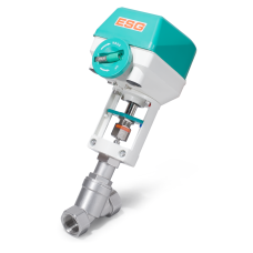 Пропорційний, що регулює седальний клапан із неіржавкої сталі з електричним приводом Dn25