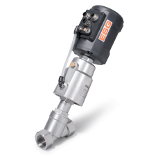 Пропорційний, що регулює седальний клапан із неіржавкої сталі з пневматичним приводом Dn20