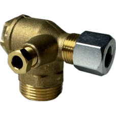 Клапан зворотний 3/4 під трубку 10 мм